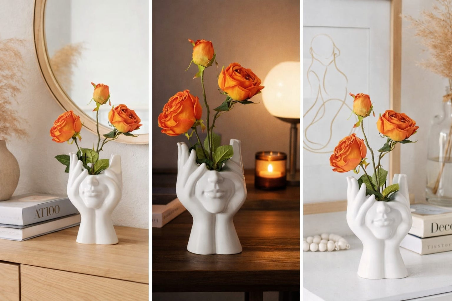 Aesthetic Face Vase